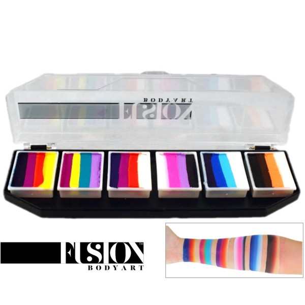Fusion Body Art Rainbow Splash Palette Fusion Body Art Rainbow Splash Palette (Fusion Body Art Rainbow Splash Palette)